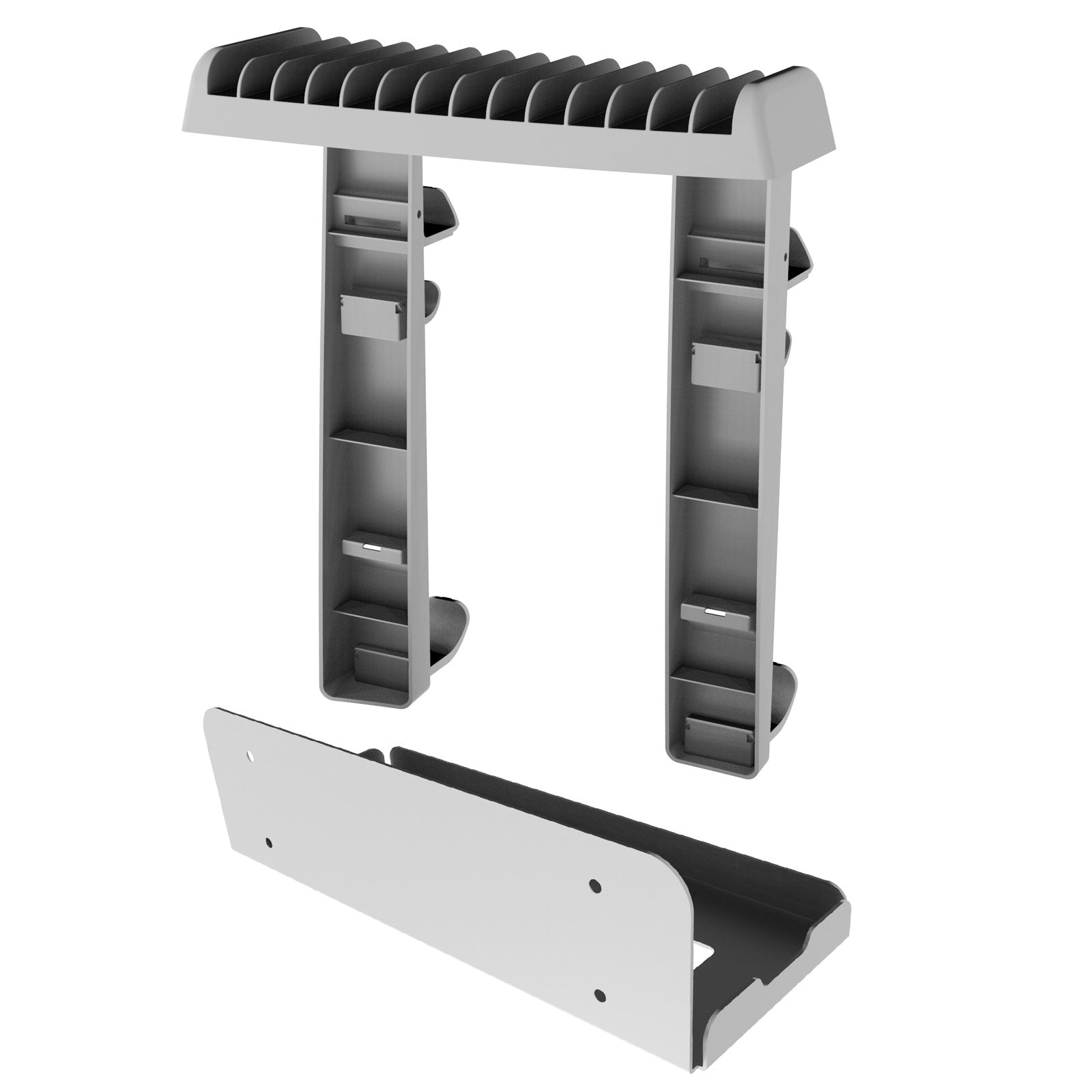 SSTARIT FC-PVR2-006 Multifunction Wall Mount Holder for PS5 / PS VR2 Controller Stand Rack SSTARIT FC-PVR2-006 Multifunction Wall Mount Holder for PS5 / PS VR2 Controller Stand Rack